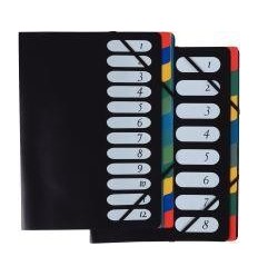 TRIEUR PP 12COMPART+ELAST NOIR 2