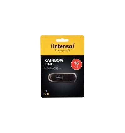 CLE USB2.0 INTENSO RAINBOW16GO