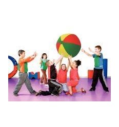 BALLON GEANT 75CM NYLON+2VESSI