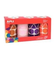 LOT 4 RLX GOMMET GEOMETRIQ POP