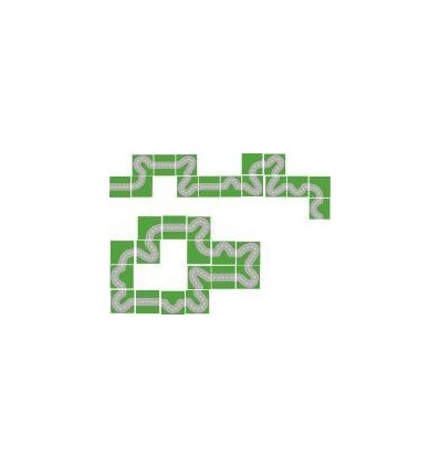 MANDALA ROUTIER 15DALLES 29X29