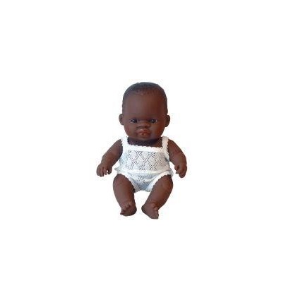 POUPEE 21 CM AFRICAIN GARCON