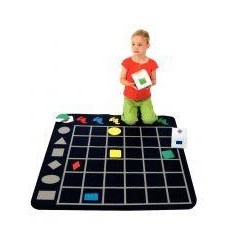 TAPIS 1MX1M DOUBLE ENTREE +ACC