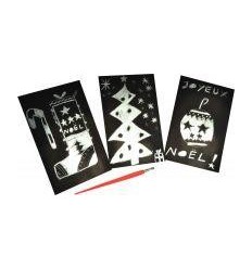 SCRAPER SET SCOLAIRE A GRATTER 2