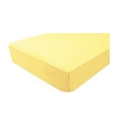 DRAP HOUSSE 120X60 JAUNE
