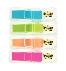 CARTE 4X35 INDEX P-IT 12MM ASS 2