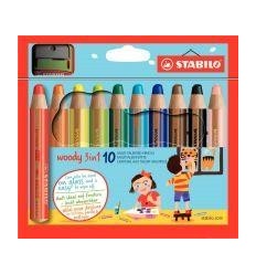 ETUI 10CRAYON COUL WOODY+ TAIL 2