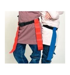 LOT 6 TAG BELTS BLEU/ROUGE 2