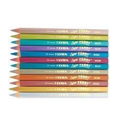 BTE 12 CRAYON COUL TR METALLIC