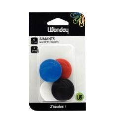 BL  4PUNAISE MAGN D32   ASS