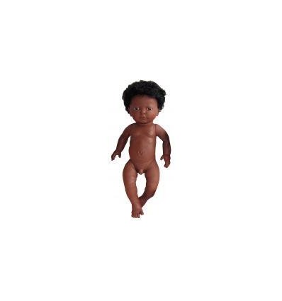 POUPEE 42CM AFRICAIN GARCON