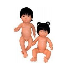 POUPEE 42CM ASIATIQUE FILLE