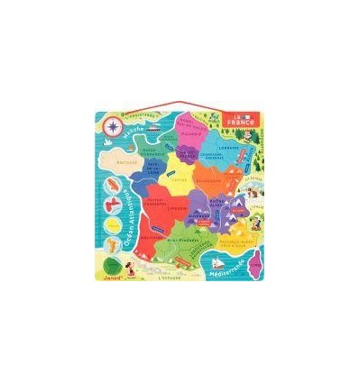 PUZZLE 93P FRANCE MAGNETIQUE