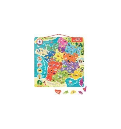 PUZZLE 93P FRANCE MAGNETIQUE