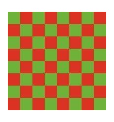 TAPIS JEU DAME + ACC 100X100CM 2