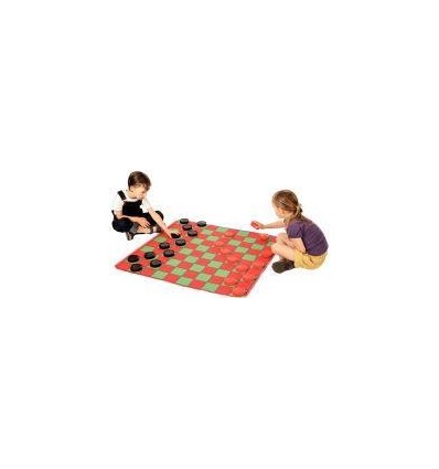 TAPIS JEU DAME + ACC 100X100CM