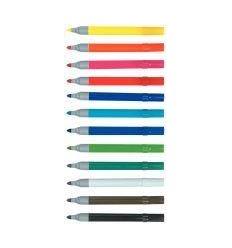 POCH 12 FEUTRES PTE LARGE ASS