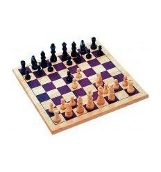 JEU D'ECHEC EN BOIS MASSIF