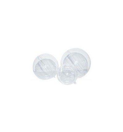 LOT 6 BOULES PLASTIQUE 10CM