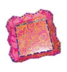 LOT 10 VIDE POCHE CRT 15X15CM