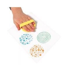 LOT 4 TAMPONS A MAIN DIA 6CM