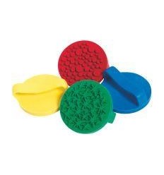 LOT 4 TAMPONS A MAIN DIA 6CM 2