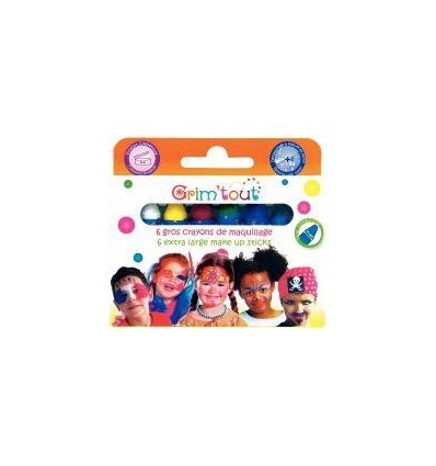 BTE 6GROS CRAYONS MAQUIL ASS