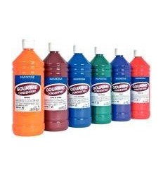 CRT 6 FL 1L GOUACHE MAJU ASS/2 2