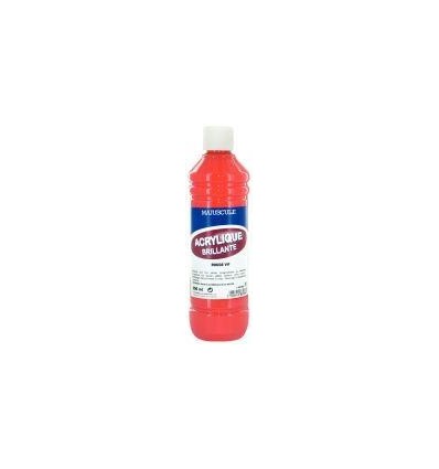 FL 500ML PEINT ACRYL ROUGE VIF