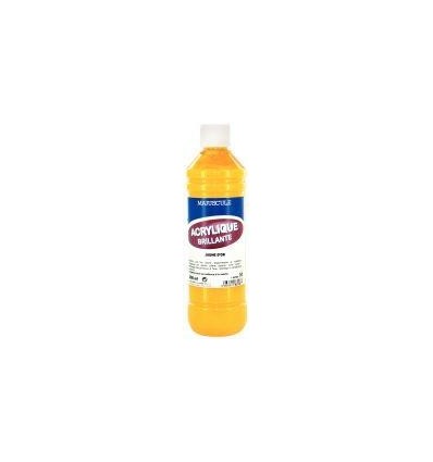 FL 500ML PEINT ACRYL JAUNE OR