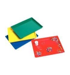 LOT 4PLATEAU 40.5X30.5CM C.ASS