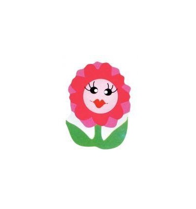 POCH 432 GOMMETTE COEUR/FLEUR