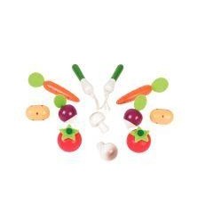 CAGETTE 12 LEGUMES BOIS