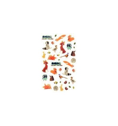 POCH 294STICKER DECO 3D FANTAI