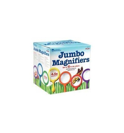 SET 6 LOUPES X4,5 ASSORTIES