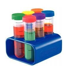 SET 6 TUBES ESSAI 15CM ASS 2