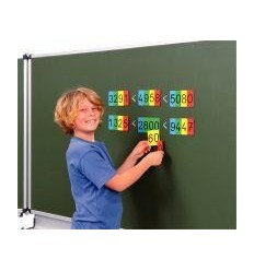 SET CHIFFRE MAGNETIQUE 4COULEU