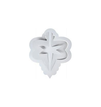 LOT 30 SUSP DECO 3D PAPIER BLC