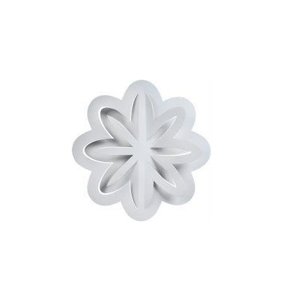 LOT 30 SUSP DECO 3D PAPIER BLC