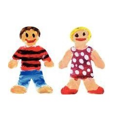 KIT 36 SILHOUET ENFANT PAPIER 2