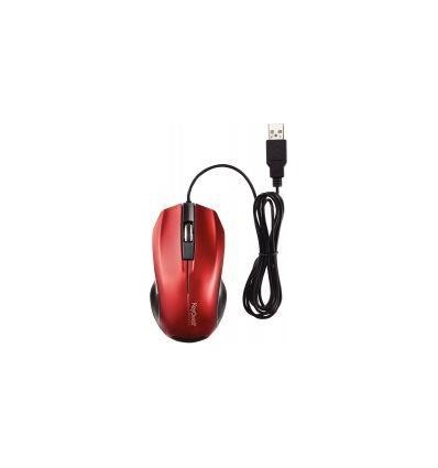 SOURIS OPTIQUE FILAIRE ROUGE