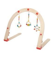 PORTIQ BOIS ARC EN CIEL+JOUETS 2