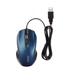 SOURIS OPTIQUE FILAIRE BLEU 2