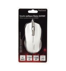 SOURIS OPTIQUE FILAIRE BLANC