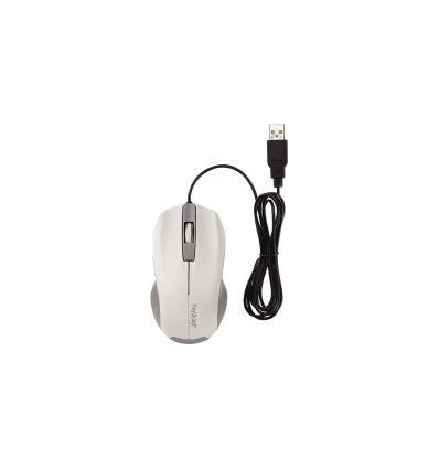 SOURIS OPTIQUE FILAIRE BLANC