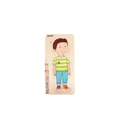 PUZZL MULTICOUCHE CORPS GARCON