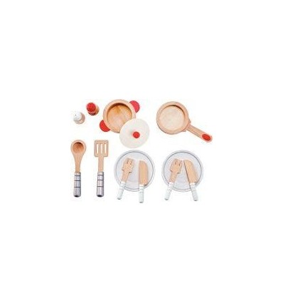 SERVICE 2 COUVERTS BOIS