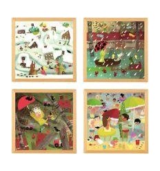LOT 4PUZZ PROG BOIS METEO EXTR 2