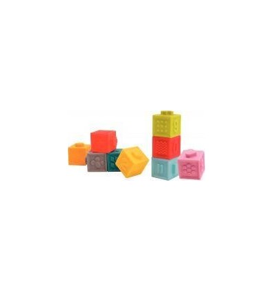 LOT 9 CUBES FORMES EMBOITABLES