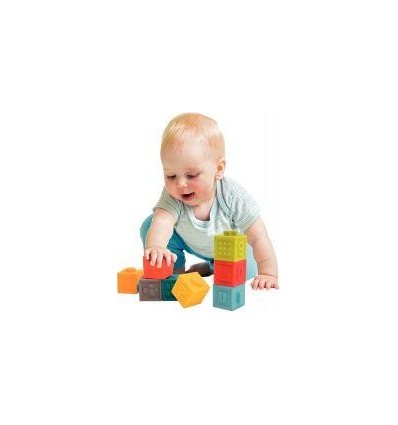 LOT 9 CUBES FORMES EMBOITABLES